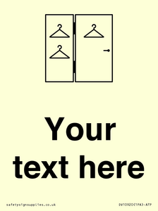 Custom information:  Large Changing room